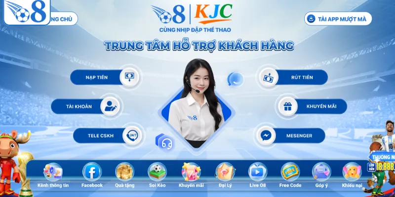 Hỏi đáp nhanh cho hội viên O8